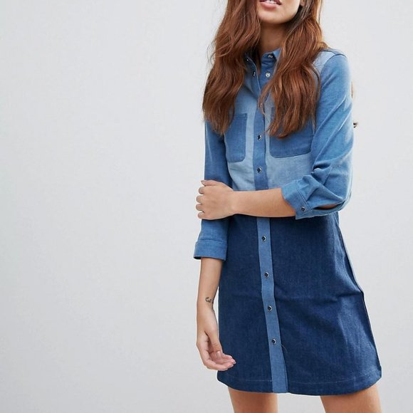 french connection denim dress